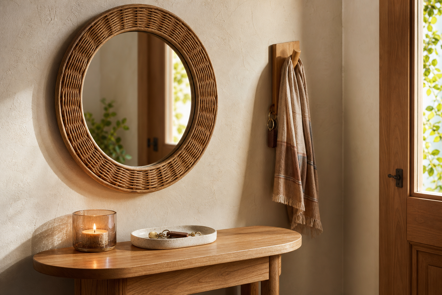 Small entryways: the 5-piece checklist that does it all