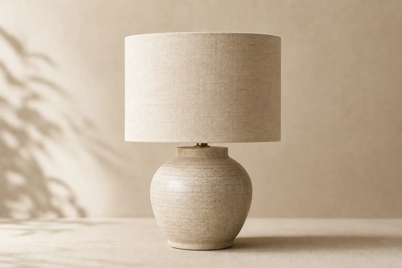 Édition Lampe à Poser Céramique Sable — N°02