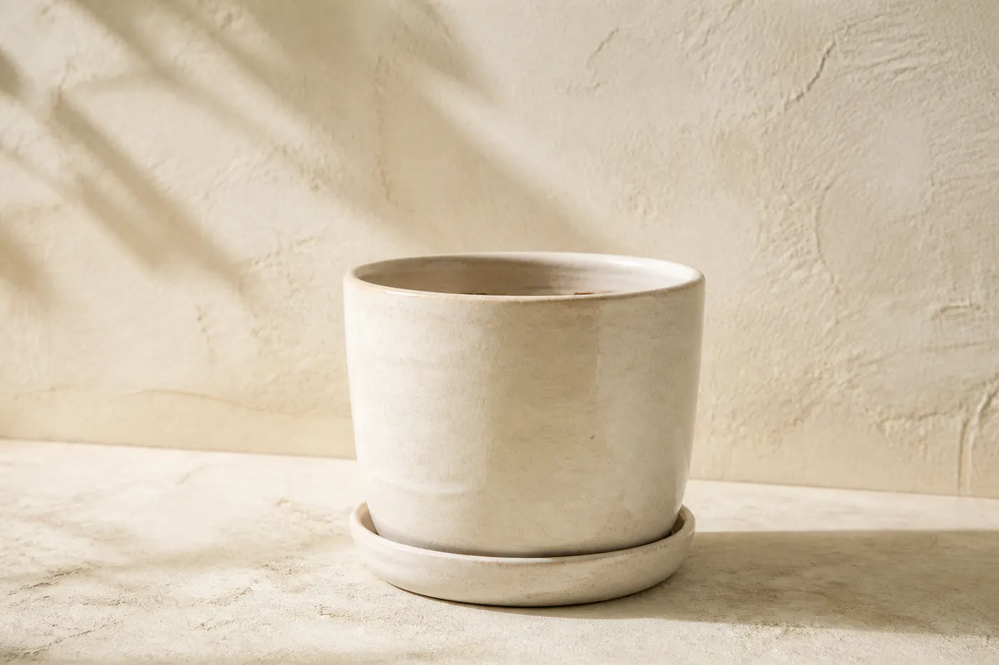 Cache-pot Céramique Ondulé Moyen — N°11
