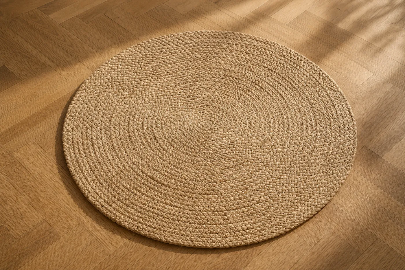 Édition Tapis Jute Tressée Ronde Studio